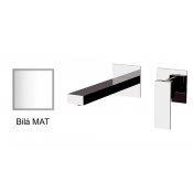 Baterie QUADRO BÍLÁ MAT umyvadlová, ze zdi II.