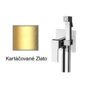 Bidetová sprška QUADRO KARTÁČOVANÉ ZLATO