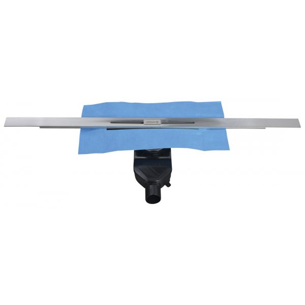 SLIM RIVER nerezový podlahový žlab s roštem, L.400-1000, DN50