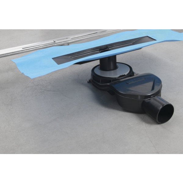 SLIM RIVER nerezový podlahový žlab s roštem, L.400-1000, DN50