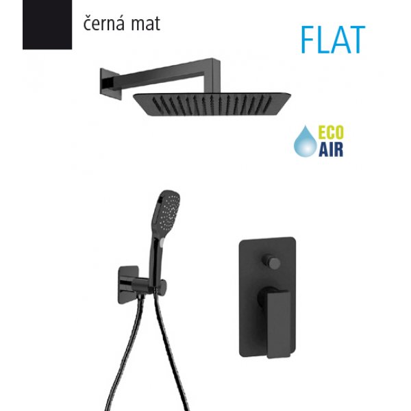 Sprchový set ABSOLUTE BLACK 2