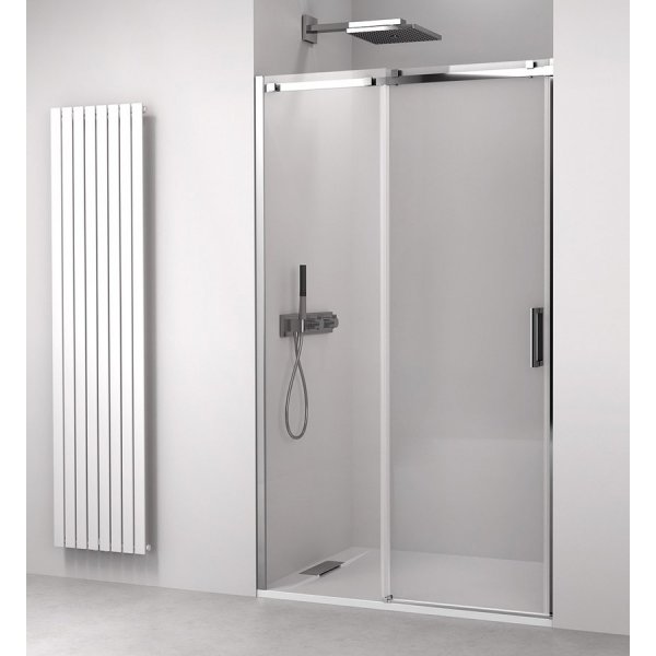 Posuvné dveře do niky THRON LINE SQUARE 140 cm, hranaté pojezdy