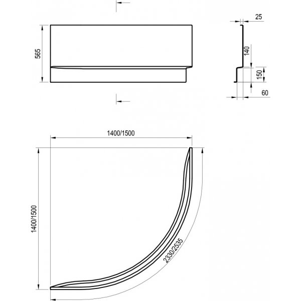 Panel NEW DAY, GENTIANA 140