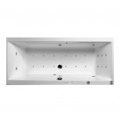 Masážní vana VARIA 180x80x45 cm HYDRO + PERLIČKA s PROFI FLAT ovládáním, s automatickým Proplachem
