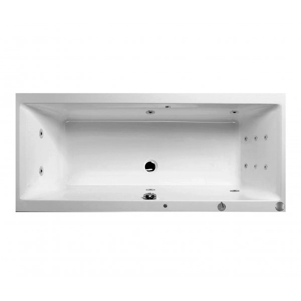 Masážní vana VARIA 160x75x42 cm HYDRO s PROFI LIGHT ovládáním, s automatickým Proplachem