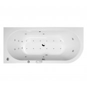 Masážní vana VIVA L 175x80x47 cm HYDRO + PERLIČKA s DIGI ovládáním, s automatickým Proplachem