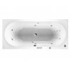 Masážní vana VIVA B 175x80x47 cm, systém HYDRO + PERLIČKA s PROFI FLAT ovládáním, s automatickým Proplachem
