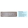 Masážní vana FONTANA P 170x95x45 cm HYDRO + PERLIČKA s PROFI FLAT ovládáním, s automatickým Proplachem