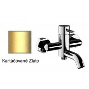 Baterie RONDO-X KARTÁČOVANÉ ZLATO vanová páková