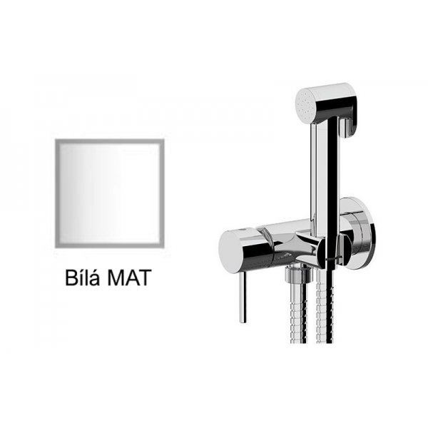 Bidetová sprška RONDO-X BÍLÁ MAT
