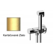 Bidetová sprška RONDO-X KARTÁČOVANÉ ZLATO