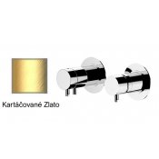 Podomítková baterie RONDO-X KARTÁČOVANÝ NIKL termostatická, 2 funkce, chrom